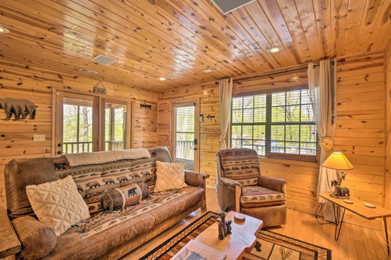 Cozy Hiawassee Cabin With Fire Pit And Mtn Views! Экстерьер фото