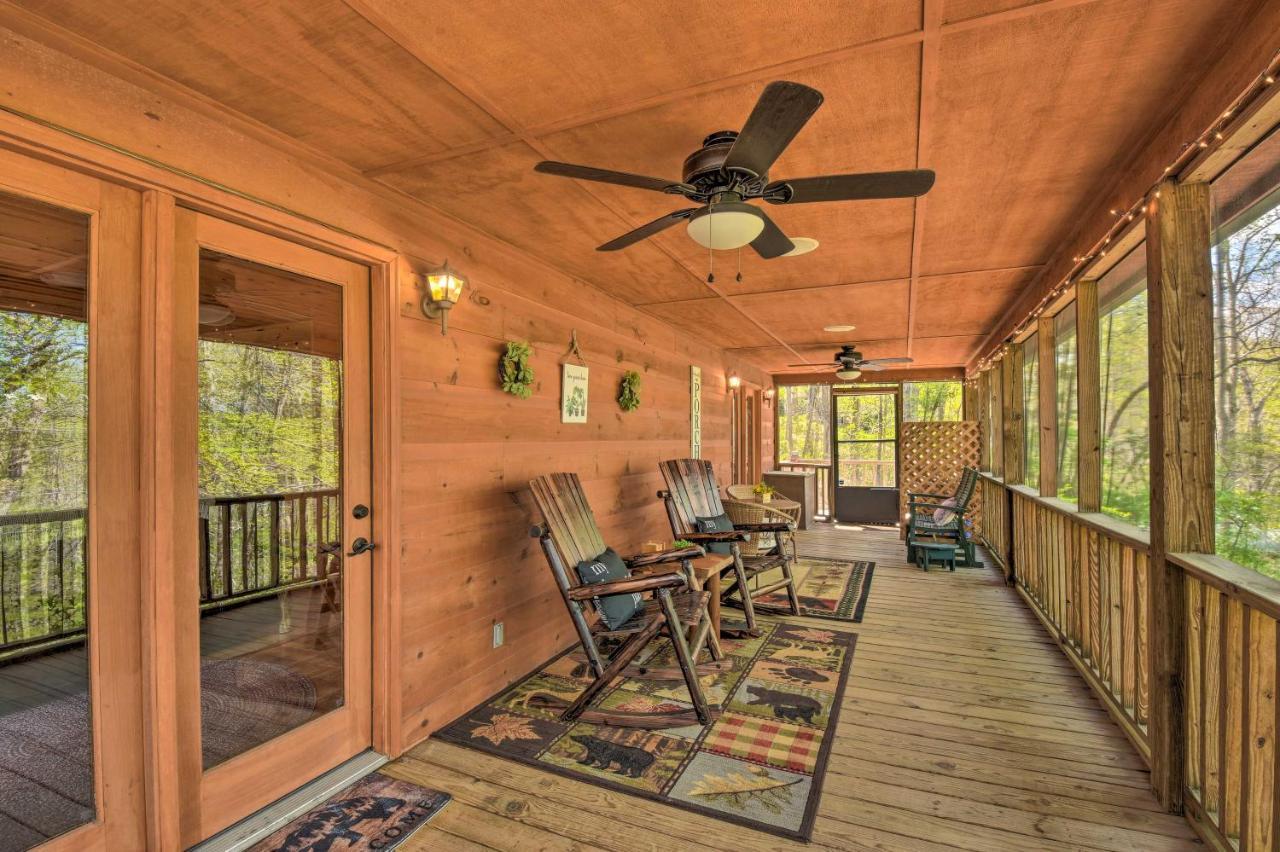 Cozy Hiawassee Cabin With Fire Pit And Mtn Views! Экстерьер фото