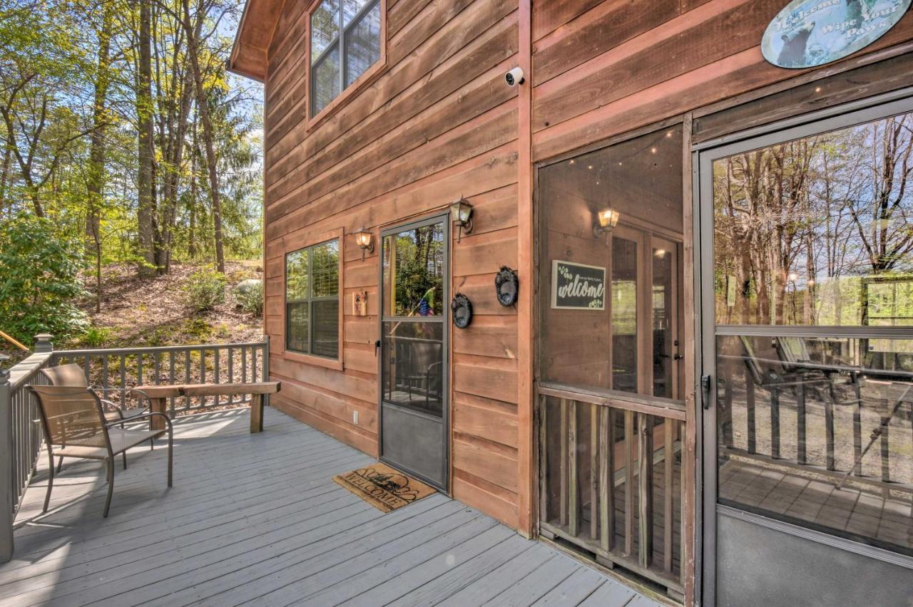Cozy Hiawassee Cabin With Fire Pit And Mtn Views! Экстерьер фото