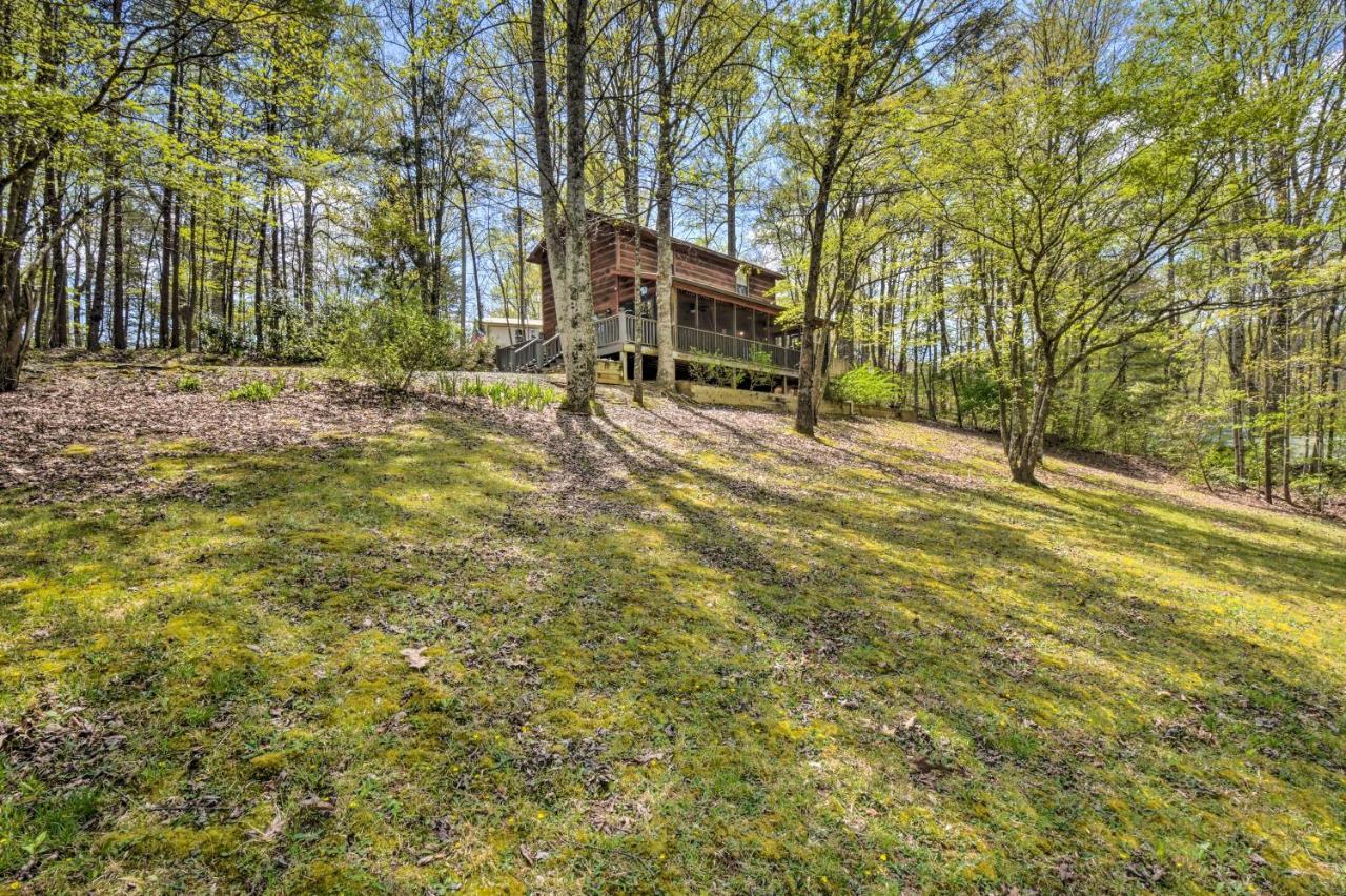 Cozy Hiawassee Cabin With Fire Pit And Mtn Views! Экстерьер фото