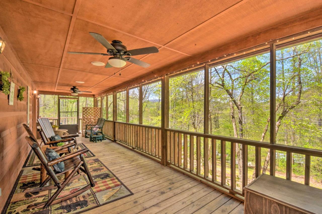 Cozy Hiawassee Cabin With Fire Pit And Mtn Views! Экстерьер фото