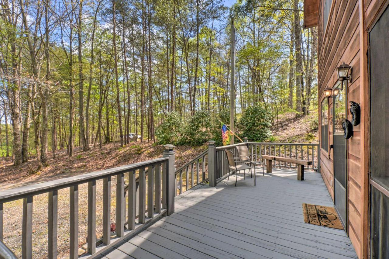 Cozy Hiawassee Cabin With Fire Pit And Mtn Views! Экстерьер фото